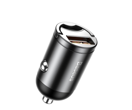 Ładowarka do smartfonów Baseus Tiny Star Mini Quick Car Charger USB 30W gray